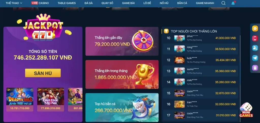 Các cấp độ VIP bec88 casino